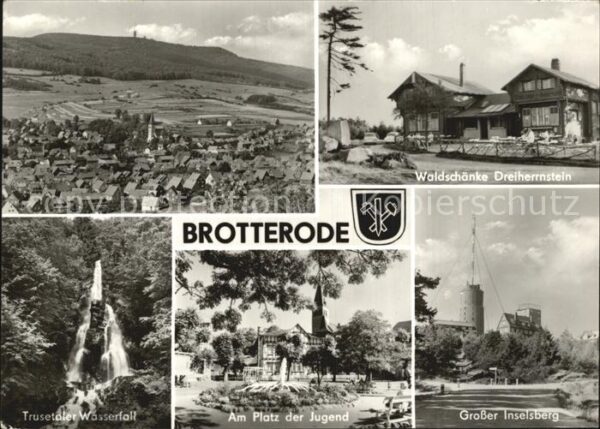 Brotterode Panorama Waldschänke Dreiherrnstein Was