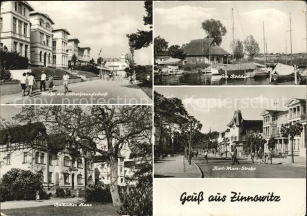 Zinnowitz Ostseebad Strasse der Völkerfreundschaft Seglerha