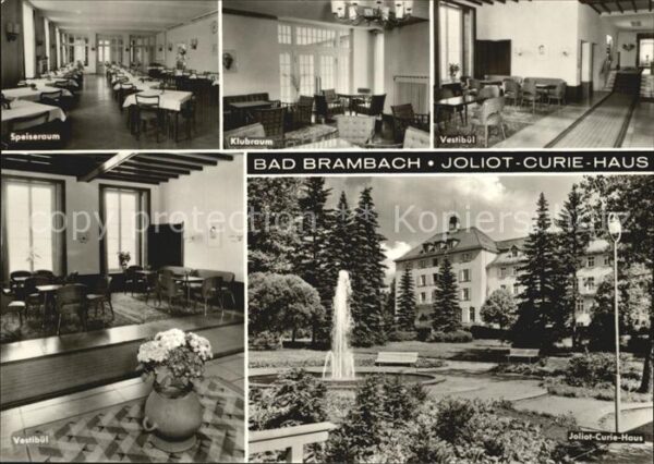 Bad Brambach Joliot Curie Haus Speiseraum Klubraum V
