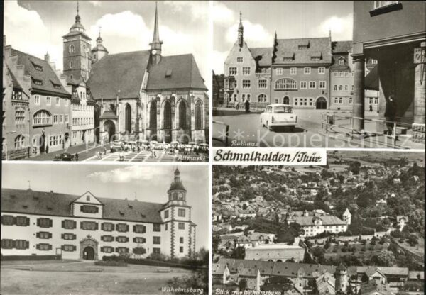 Schmalkalden Altmarkt Rathaus Wilhelmsburg