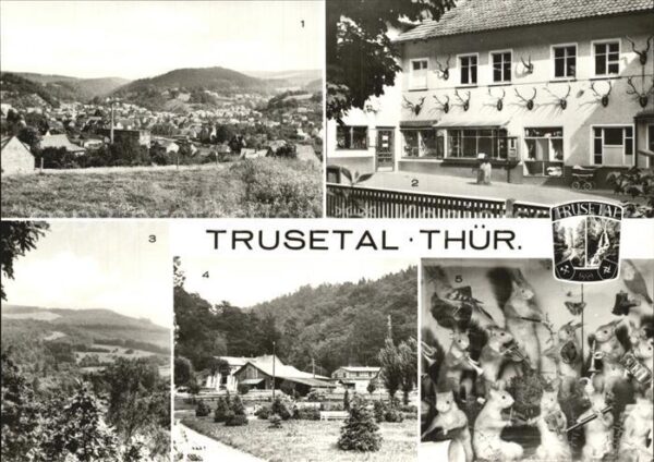 Trusetal Übersicht HO Gaststätte Wasserfall Teuf