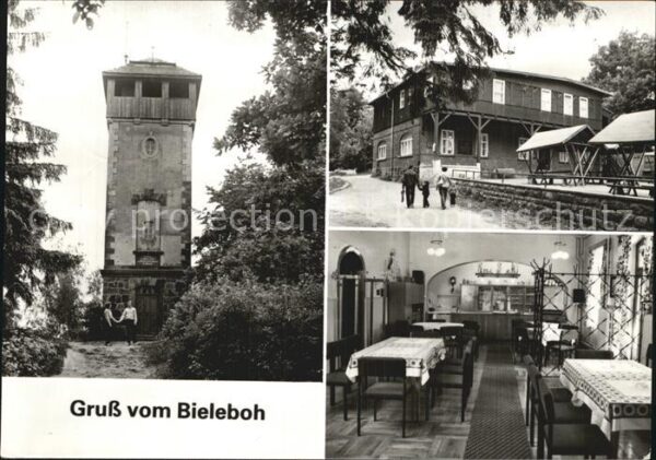 Beiersdorf Loebau Berggaststätte Bieleboh Aussichtsturm F