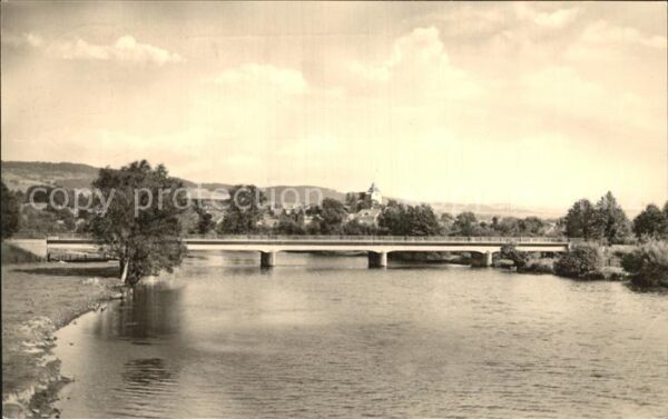 Mihla an der Werra Brücke