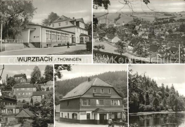 Wurzbach FDGB Erholungsheim Rudi Arnstadt Gastha