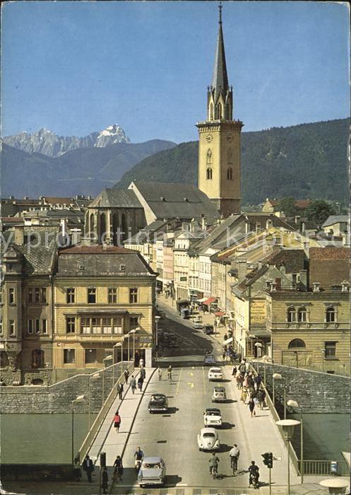 Villach Kaernten Kurstadt im Zentrum des Kärnten Seengeb