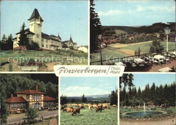 Finsterbergen Kurhaus Finsterbergen Steigermühle Renn