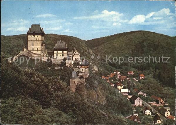 Karlstein Karlstejn Burg Gemeinde