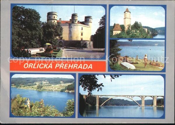 Orlicka Prehrada Statni zamek Orlik nad Vitavou Radava P
