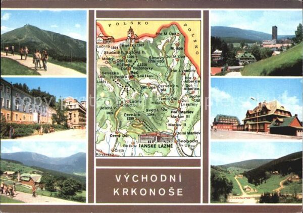 Krkonose Vychodni Snezka Janske Lazne Snezkou-Ho