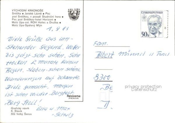 Krkonose Vychodni Snezka Janske Lazne Snezkou-Ho – Bild 2