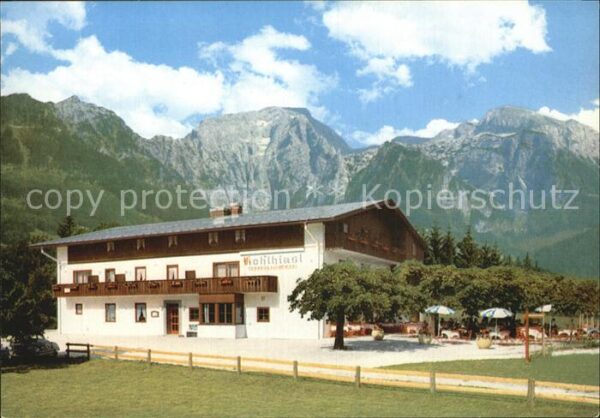 Schoenau Berchtesgaden Gasthaus Pension Kohlhiasl Regine Brand