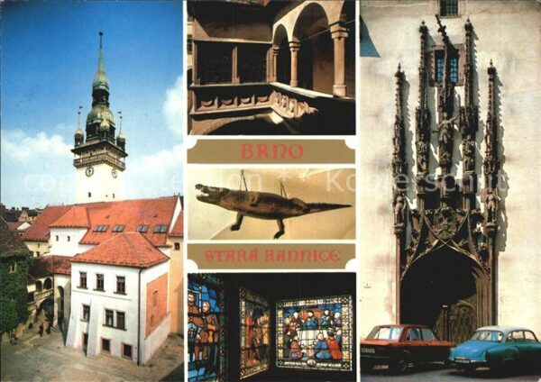 Brno Bruenn das Alte Rathaus Stara radnice Vieil Ho