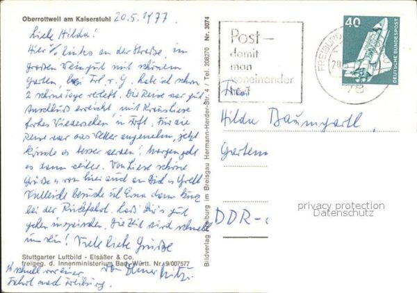 Oberrotweil am Kaiserstuhl Luftbild – Bild 2