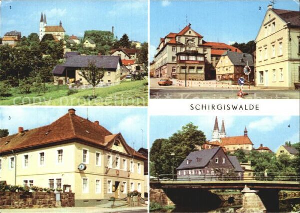 Schirgiswalde Obermarkt Rathaus an der Spree