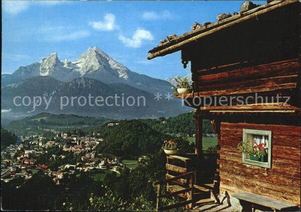 Berchtesgaden mit Watzmann