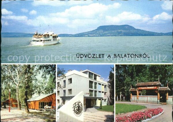 Balaton Plattensee See Fähre