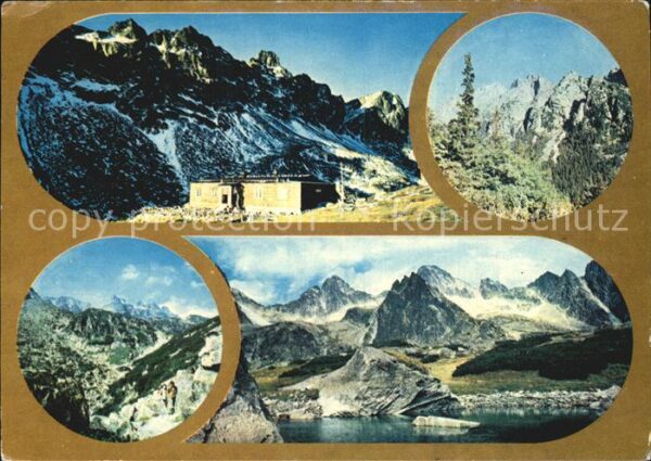 Vysoke Tatry the high Tatras Velka Studena dolina Va