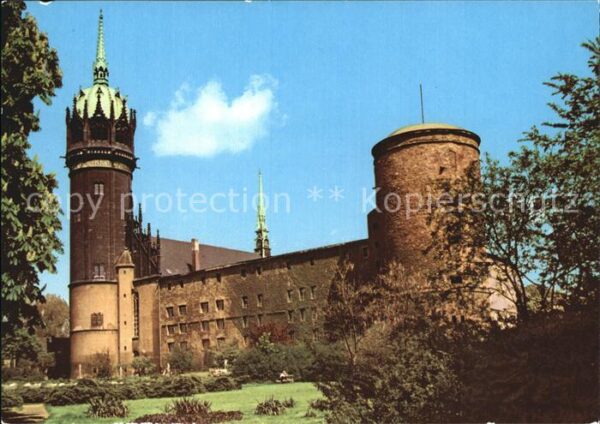 Wittenberg Lutherstadt Schloß schloßkirche