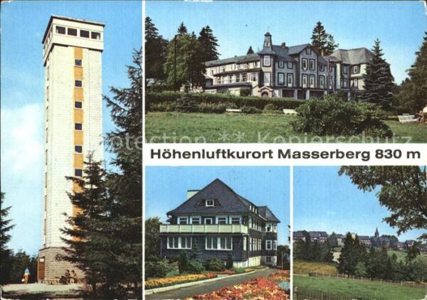 Masserberg Höhenluftkurort  die neue Rennsteigwart