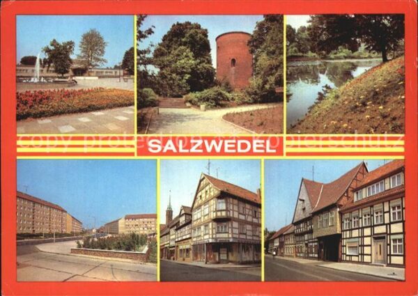 Salzwedel Klubhaus der Erdgasarbeiter Burggarten