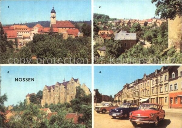 Nossen Schloß Heimatmuseum Markt