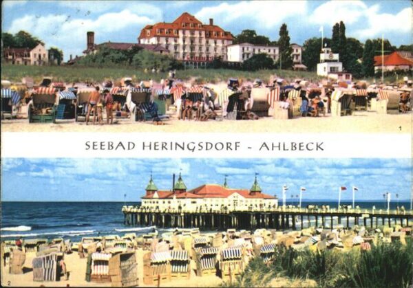 Ahlbeck Ostseebad FDGB-Heim Solidarität Ahlbeck Seebrücke