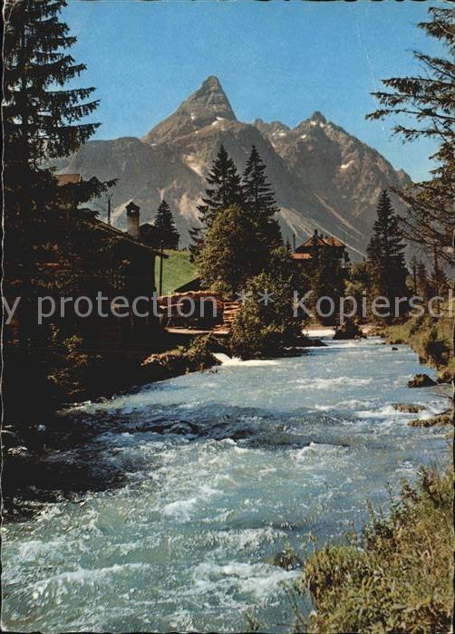 Ehrwald Tirol Loisach mit Sonnenspitze