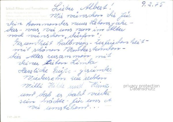 Pillnitz Schloß Pillnitz Fernsehturm – Bild 2