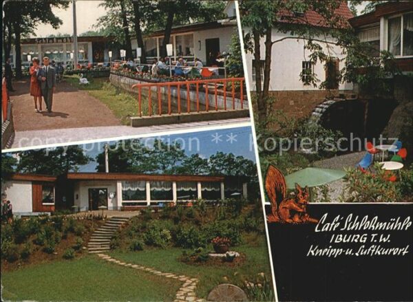 Bad Iburg Cafe Schloßmühle Iburg Teutob. Wald Kne