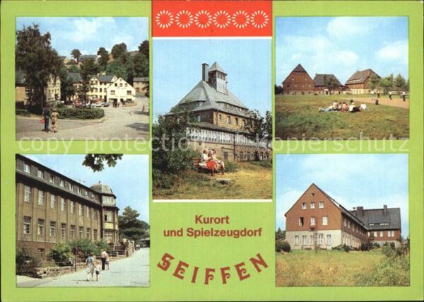 Seiffen Erzgebirge Spielzeugmuseum Ho-Gaststätte Buntes Ha