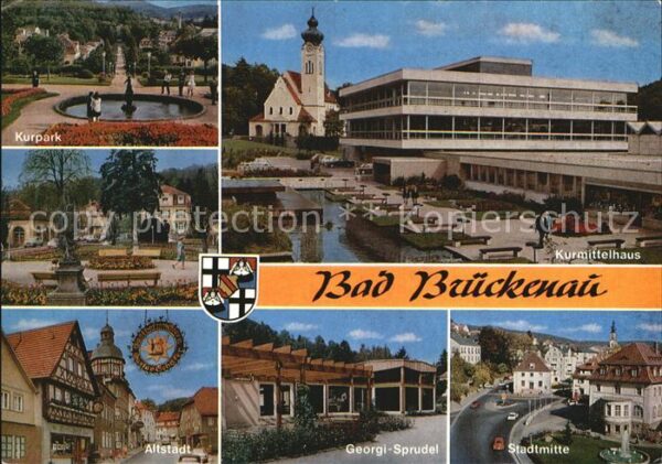 Bad Brueckenau Georgi-Sprudel Kurmittelhaus Altstadt
