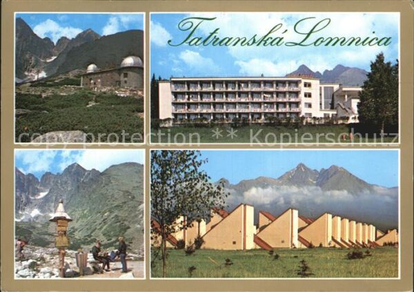 Tatranska Lomnica Tatransky narodny park Vysoke Tatry Eur