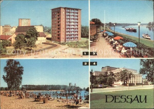 Dessau-Rosslau am Roten Stern Strandbad Aria HO-Gastst