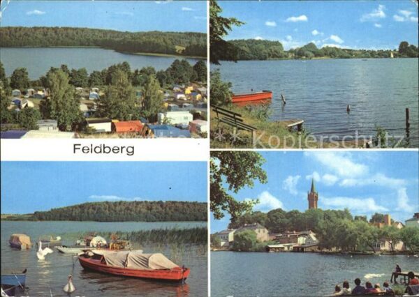 Feldberg Mecklenburg Campingplatz Hüttenberg am Breiten Luzi