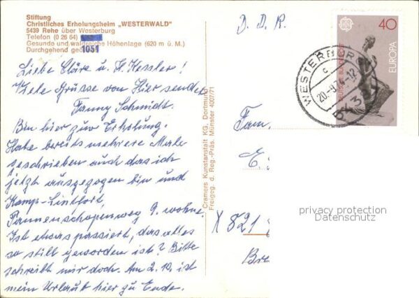 Rehe Westerwald Stiftung Christliches Erholungsheim – Bild 2