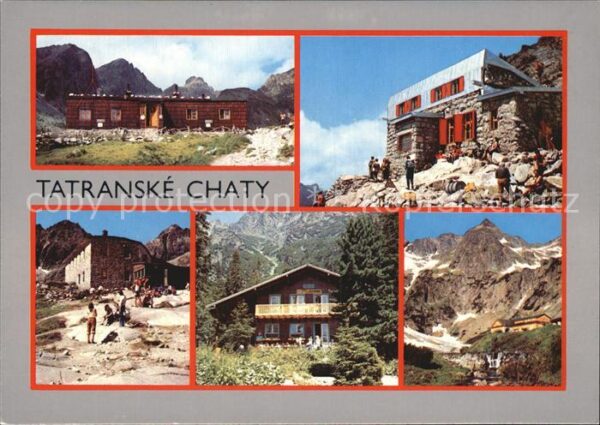 Tatransky Narodny Park Tatranske Chaty Chata pod Rysmi