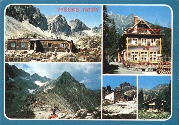Vysoke Tatry Hohe Tatra Zbojnicka chata