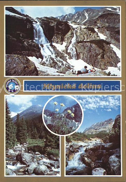 Vysoke Tatry Hohe Tatra Vodopad Skok Patria Bystrina
