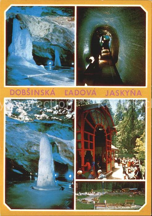 Dobsinai Dobšinská Ladova Jaskyna die Höhle