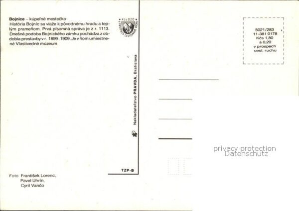 Bojnice kupelne mestecko muzeum – Bild 2
