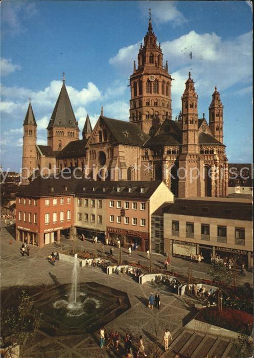 Mainz Rhein Landeshaupt und Universitätsstadt