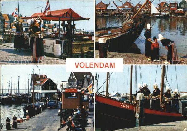 Volendam holländische Boote Trachten