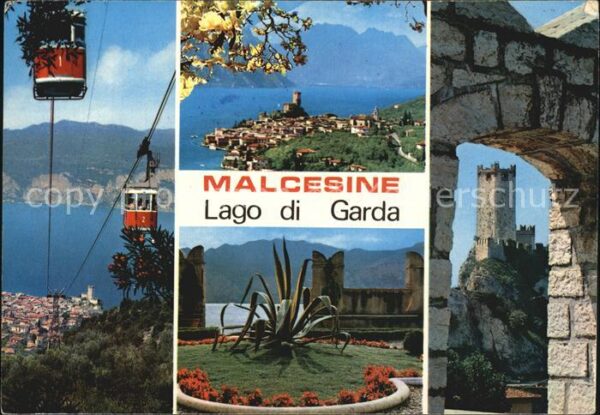 Malcesine Lago di Garda Teilansichten