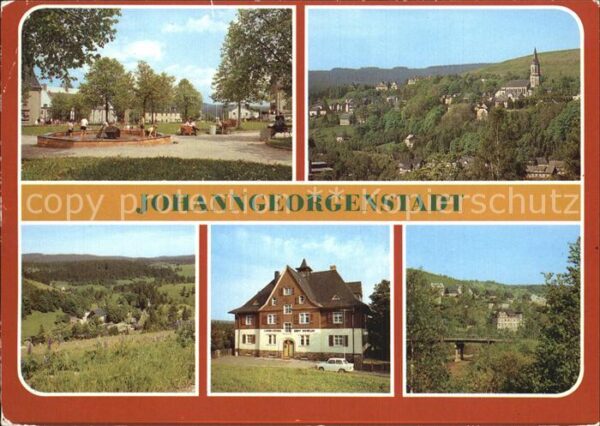 Johanngeorgenstadt Platz des Bergmanns Unterjugel Jugendhe