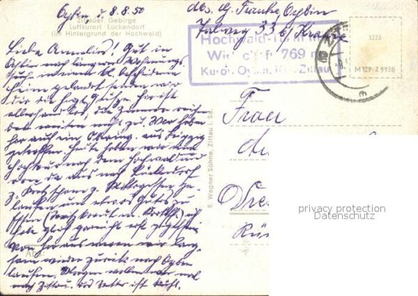 Lueckendorf Zittauer Gebirge Hochwald – Bild 2
