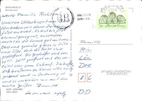 Boglarlelle Balatonlelle Ortsansichten – Bild 2