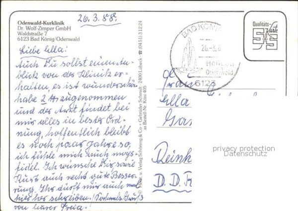 Bad Koenig Odenwald Odenwald Kurklinik Dr. Wolf Zimper GmbH – Bild 2