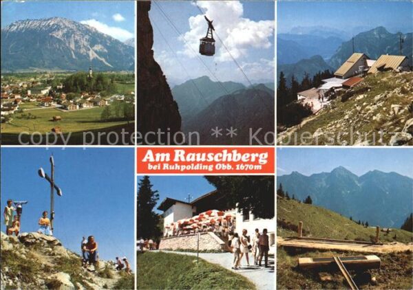 Ruhpolding am Rauschberg Rauschbergbahn Sonntagsho