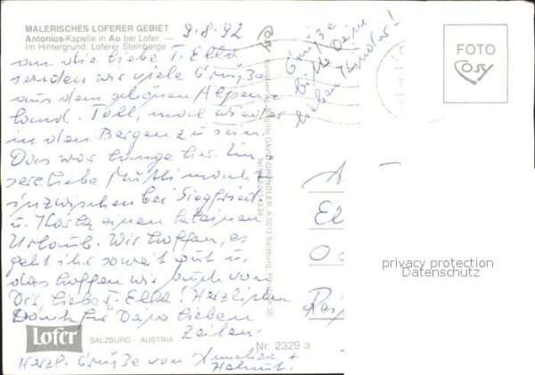 Au Lofer Malerisches Loferer Gebiet Antonius-Kap – Bild 2
