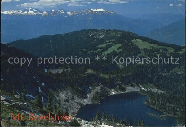 Revelstoke Millar Lake National Park
